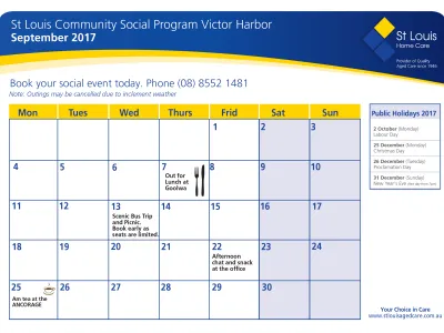 September Communitysocial Victorharbor